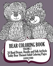Bear Coloring Book Volume 2