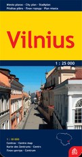 Vilnius. Miesto planas. M 1:25 000