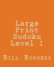 Large Print Sudoku Level 1