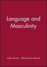 Language and Masculinity