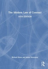 The Modern Law of Contract