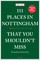 Lee, P: 111 Places in Nottingham That You Shouldn't Miss