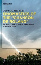 Onomastics of the "Chanson de Roland"