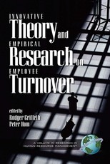 Innovative Theory and Empirical Reasearch on Employee Turnover (Hc)