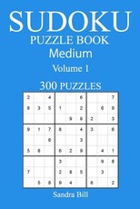 300 Medium Sudoku Puzzle Book