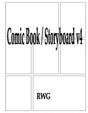Comic Book / Storyboard v4