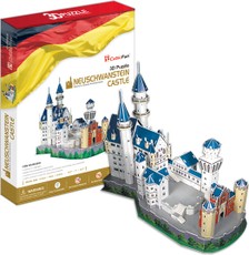 3D dėlionė: Neuschwanstein Castle