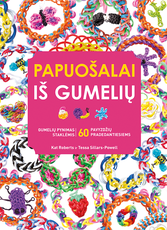 Papuošalai iš gumelių. Gumelių pynimas staklėmis