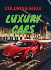Luxury Cars Coloring Book