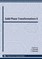 Solid Phase Transformations II
