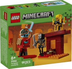 LEGO Minecraft The Nether Lava Battle
