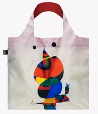 LOQI pirkinių krepšys „Joan Miro: Woman, Bird and Star Recycled Bag“