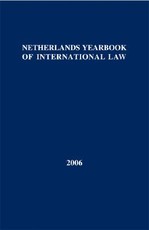 Netherlands Yearbook of International Law: Volume 37, 2006