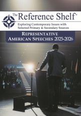 The Reference Shelf: Representative American Speeches, 2025-26
