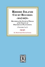 Rhode Island Court Records, 1647-1670