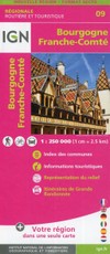 Bourgogne Franche-Comté 1:250 000