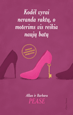 Kodėl vyrai neranda raktų, o moterims vis reikia naujų batų