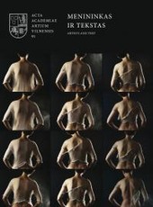 Acta Academiae Artium Vilnensis. 91 Menininkas ir tekstas