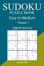 300 Easy to Medium Sudoku Puzzle Book