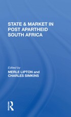 State And Market In Post-apartheid South Africa