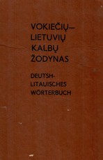 Vokiečių - lietuvių kalbų žodynas