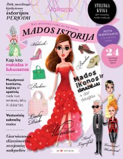 MADOS ISTORIJA VAIKAMS: gausiai iliustruota ir smagi enciklopedija supažindins su mados istorija nuo seniausių laikų iki šių dienų
