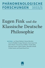 Eugen Fink und die Phänomenologie