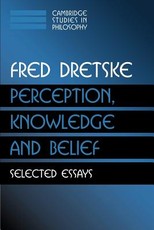 Perception, Knowledge and Belief