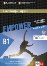 Cambridge English Empower. Student's Book (print) + assessment package, personalised practice, online workbook & online teacher support (B1)