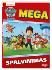Šunyčiai patruliai. Mega spalvinimas