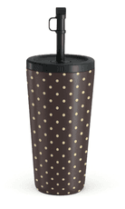 Kelioninis puodelis su šiaudeliu BURGA „Sorry Busy“, 500 ml