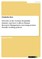 Diversity in the German Hospitality Industry and how it affects Human Resources Management concerning women friendly working policies