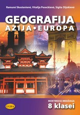 Geografija. Azija, Europa 8 klasei: užduotys, testai, žemėlapiai