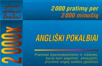 Angliški pokalbiai. 2000 pratimų per 2000 minučių