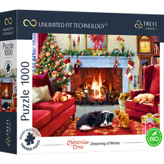 TREFL PRIME dėlionė „Kalėdų metas: Žiemos svajos“, 1000 det.