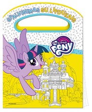 Mažieji poniai. Spalvinimo knyga su lipdukais