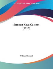 Samoan Kava Custom (1916)