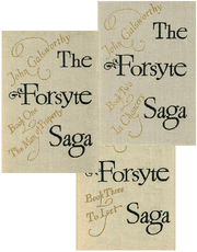 The Forsyte Saga 1-2-3 Novels