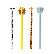 Pieštukai „Safari Animal“, 4 vnt.