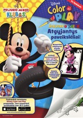 Peliuko Mikio klubas. Spalvink ir žaisk