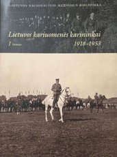 Lietuvos kariuomenės karininkai 1918–1953, I tomas