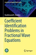 Coefficient Identification Problems in Fractional Wave Equations