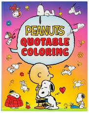 Peanuts Quotable Coloring