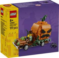 LEGO Iconic Jack-O'-Lantern Pickup Truck