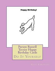 Parson Russell Terrier Happy Birthday Cards