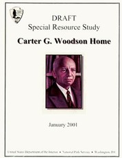 Carter G. Woodson Home; Special Resource Study