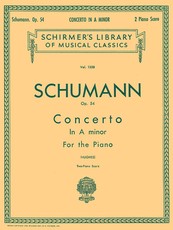 Concerto in a Minor, Op. 54 (2-Piano Score)