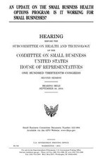 An update on the Small Business Health Options Program