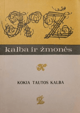 Kokia tautos kalba