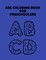 ABC Coloring Book For Preschoolers